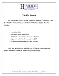 PDF Bundle